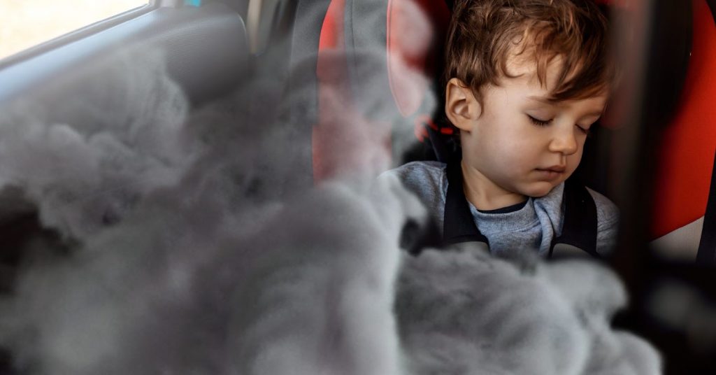 Bảo vệ con trẻ với Máy lọc không khí ô tô