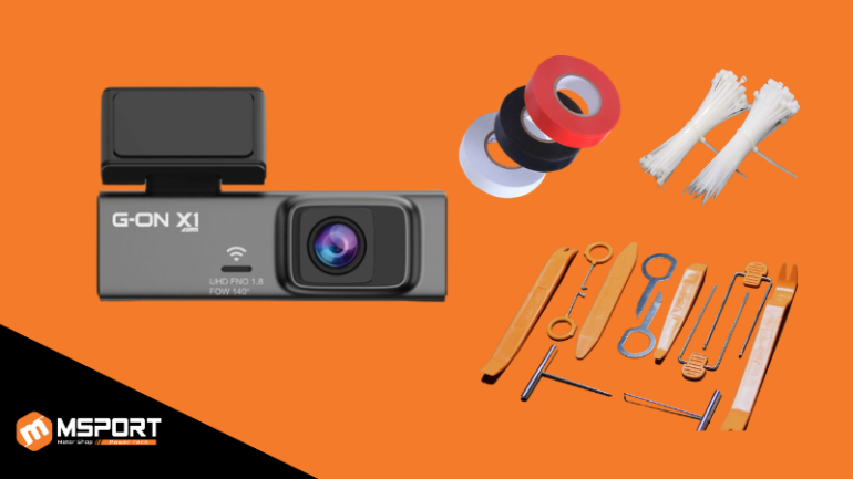 Dụng cụ lắp camera hành trình cho ô tô, xe tải