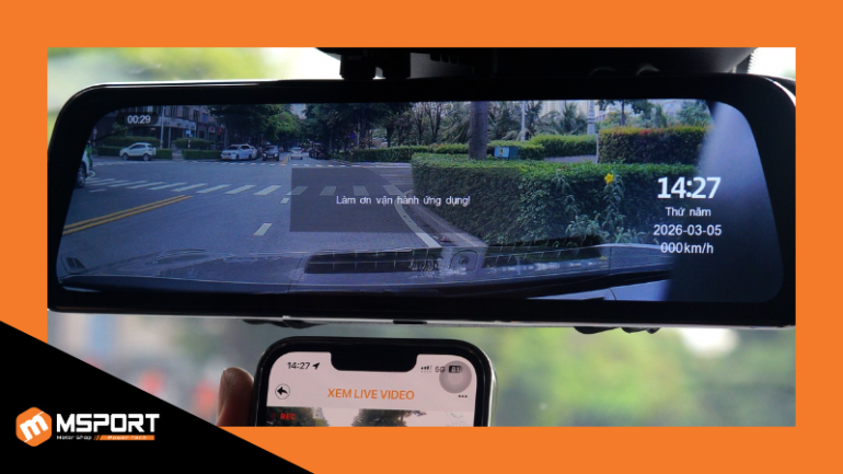 Nên test trực tiếp camera hành trình cũ trước khi thanh toán