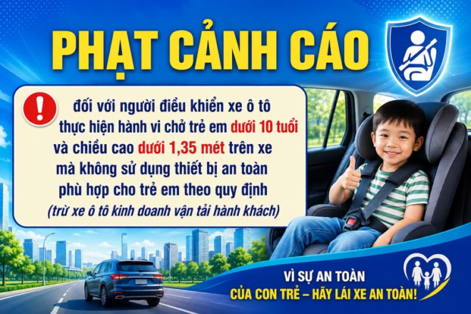Chuyển hoàn toàn sang hình thức phạt cảnh cáo (bỏ phạt tiền) kể từ ngày 15/8/2026