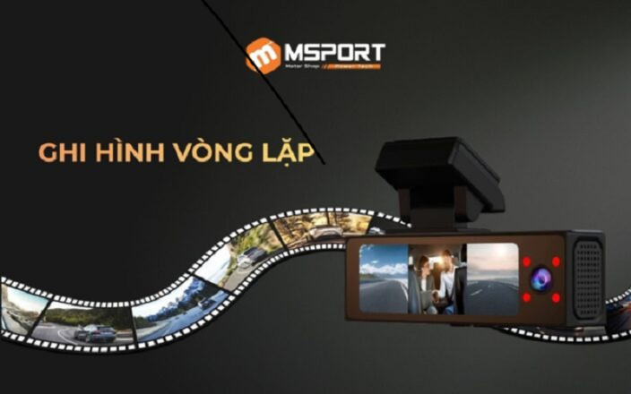 Chế độ ghi đè (Loop Recording) trên camera hành trình