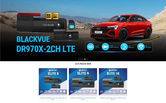 Blackvue – Camera hành trình cao cấp Hàn Quốc