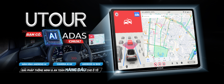 Utour – Camera hành trình tích hợp AI hỗ trợ lái xe an toàn