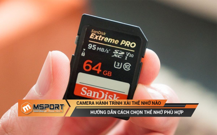 Kinh nghiệm mua thẻ nhớ cho camera hành trình