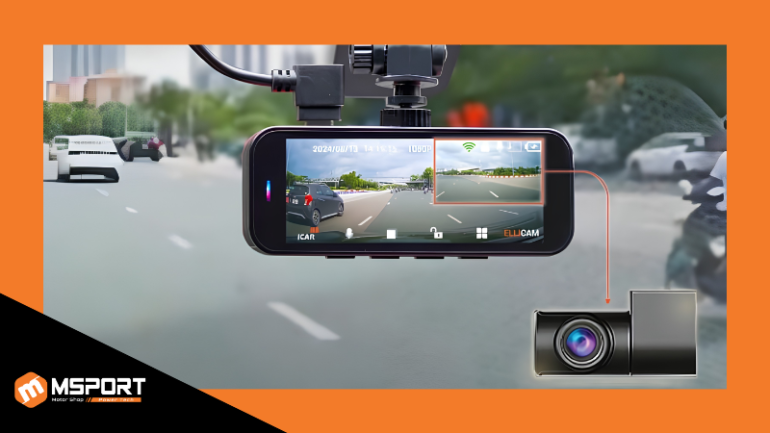 Camera hành trình 2 mắt trước sau