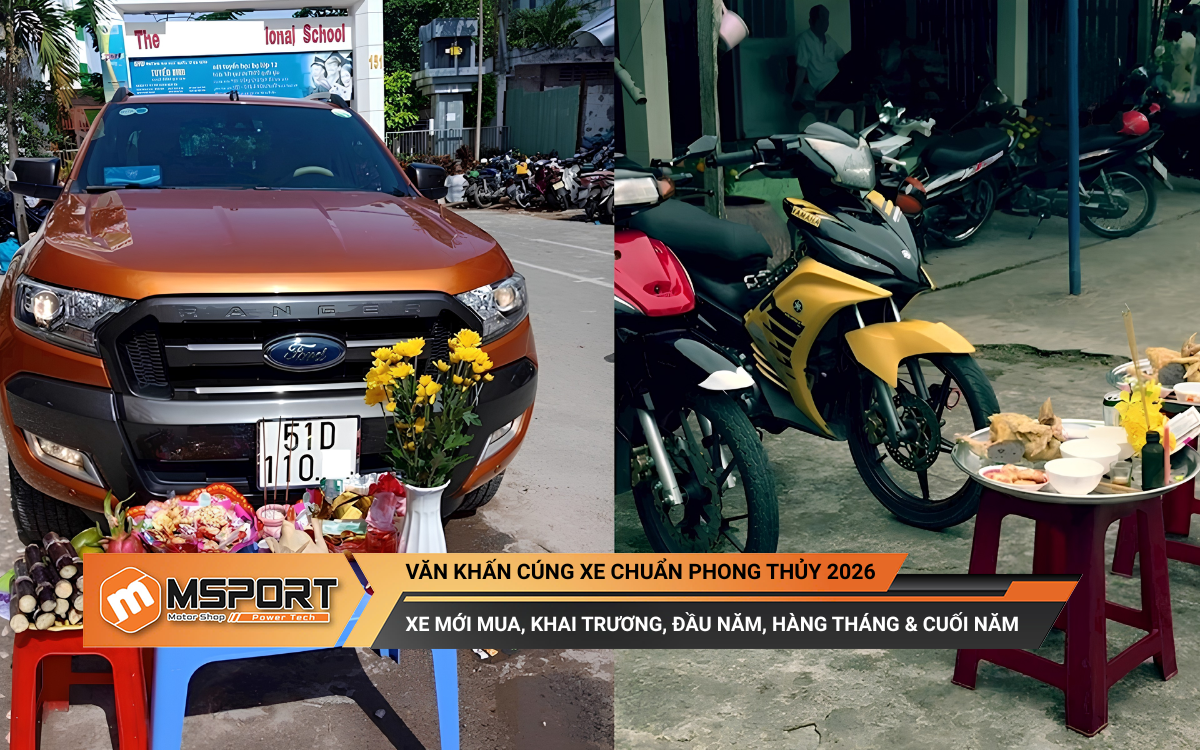 Văn khấn cúng xe chuẩn, đầy đủ cho từng dịp (MỚI 2026)
