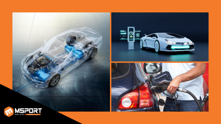 Điểm khác nhau giữa xe hybrid, xe xăng và xe điện