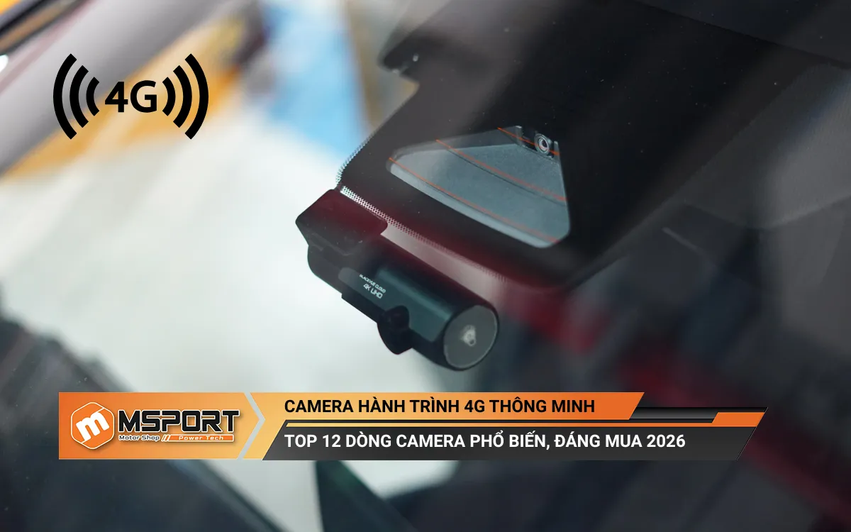 camera hành trình 4g thông minh