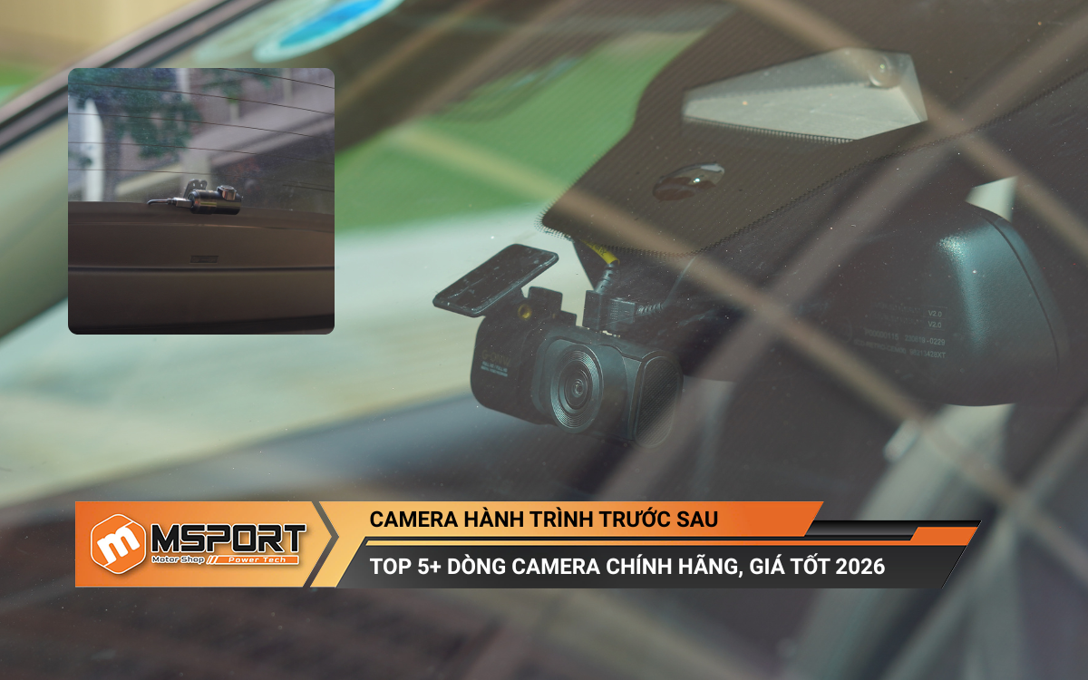 camera hành trình trước sau