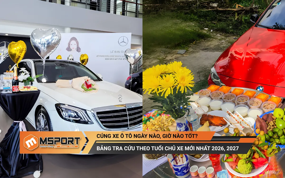 Cúng xe ô tô ngày nào, giờ nào tốt?