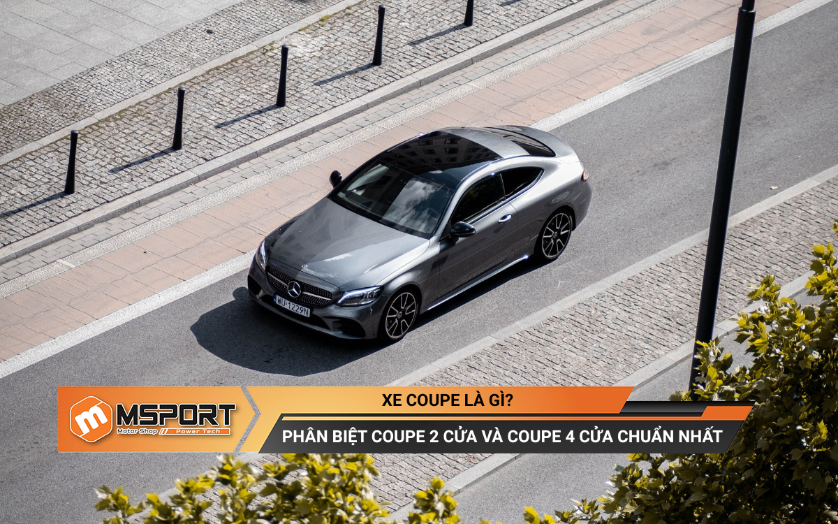 Xe Coupe là gì? Phân biệt Coupe 2 cửa và 4 cửa chuẩn nhất